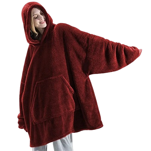 SnuGrrs™ Übergroßer Teddy-Hoodie