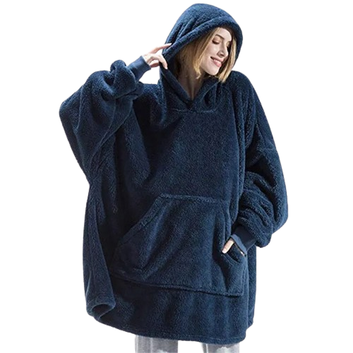SnuGrrs™ Übergroßer Teddy-Hoodie