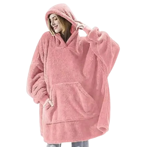 SnuGrrs™ Übergroßer Teddy-Hoodie