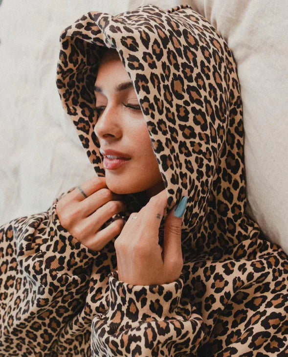 BIZA HOODIE - LEOPARD