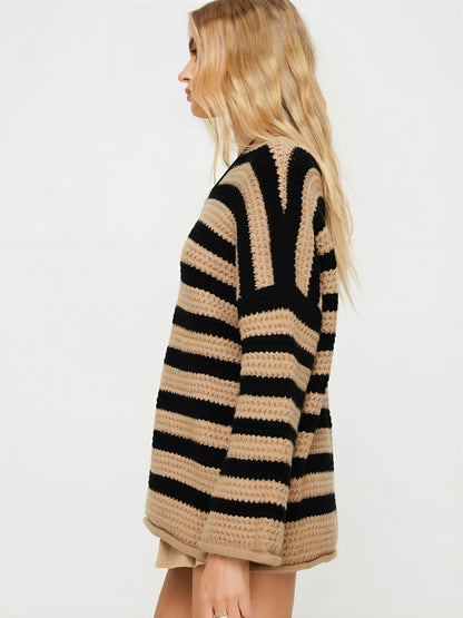 Striped Pullover Sweater